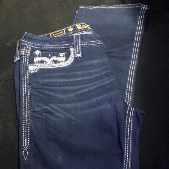 Rock Revival Amanda Easy Boot Jeans - Picture 1 of 4